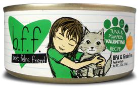 Weruva Best Friends Feline - Tuna & Pumpkin Valentine Recipe 24 x 5.5oz cans 