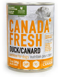 CANADA FRESH NUTRITION Duck FORMULA FOR DOGS 12 X 13OZ CANS