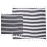 iL CANE - Twofer Towel S/M Thin Stripe - Naturally Urban Pet Food Shipping