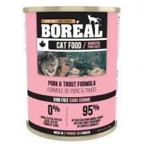 BOREAL Cat Pork & Trout 12 x 14 oz. cans